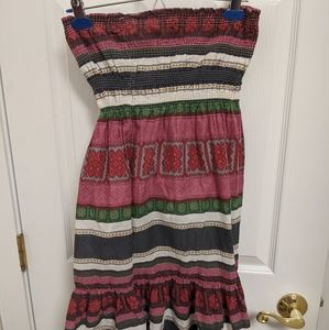 Moda International strapless dress